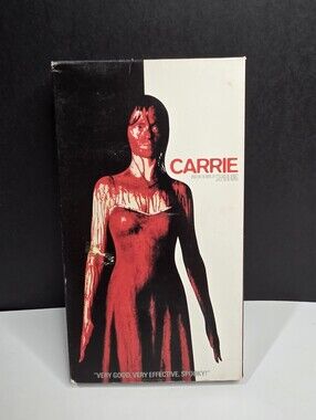Carrie - 2002 VHS - MGM Horror Remake Stephen King - Tested & Works